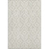 8' X 10' Beige And Ivory Geometric Washable Area Rug With UV Protection