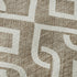 5' X 8' Brown And Ivory Geometric Washable Area Rug With UV Protection