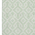 5' X 8' Mint Green And Ivory Geometric Washable Area Rug With UV Protection