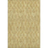5' X 8' Gold And Beige Diamond Washable Area Rug With UV Protection