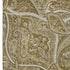 5' X 8' Brown And Ivory Paisley Washable Area Rug With UV Protection