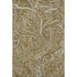 5' X 8' Brown And Ivory Paisley Washable Area Rug With UV Protection