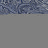 9' X 12' Navy Blue And Ivory Paisley Washable Area Rug With UV Protection
