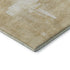 5' X 8' Beige Ivory And Gold Abstract Washable Area Rug With UV Protection
