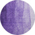 8' Purple And Ivory Ombre Washable Round Rug With UV Protection