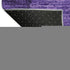 9' X 12' Purple And Ivory Ombre Washable Area Rug With UV Protection