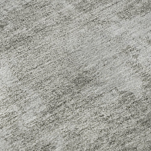 8' X 10' Gray Gold And Ivory Floral Washable Area Rug With UV Protection