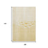 9' X 12' Gold And Ivory Nautical Washable Area Rug With UV Protection