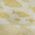 9' X 12' Gold And Ivory Nautical Washable Area Rug With UV Protection