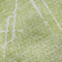 9' X 12' Artichoke Green And Ivory Abstract Washable Area Rug With UV Protection