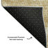 8' Beige And Ivory Abstract Washable Round Rug With UV Protection