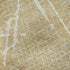 8' Beige And Ivory Abstract Washable Round Rug With UV Protection