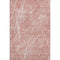 8' X 10' Blush And Ivory Abstract Washable Area Rug With UV Protection