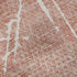 8' X 10' Blush And Ivory Abstract Washable Area Rug With UV Protection