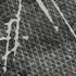 5' X 8' Charcoal And Ivory Abstract Washable Area Rug With UV Protection