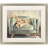 Canine Portrait Gold Framed Wall Art