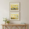 Set Of Two Terns on Marsh Silver Framed Wall Art