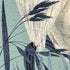 Coastal Paradise Stork Silver Framed Wall Art
