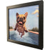 Summer Splash Black Framed Wall Art