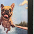 Summer Splash Black Framed Wall Art
