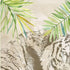 Set Of Two Boho Jungle Cat Brown Framed Wall Art