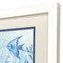 Set Of Two Angel Fish White Framed Wall Art