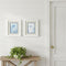 Set Of Two Angel Fish White Framed Wall Art