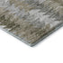 5' X 8' Brown Ivory And Gray Geometric Washable Area Rug With UV Protection