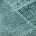 5' X 8' Turquoise And Aqua Patchwork Washable Area Rug With UV Protection