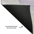 9' X 12' Lilac And Ivory Geometric Washable Area Rug With UV Protection
