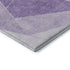 9' X 12' Lilac And Ivory Geometric Washable Area Rug With UV Protection