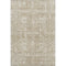 8' X 10' Beige And Ivory Floral Washable Area Rug With UV Protection