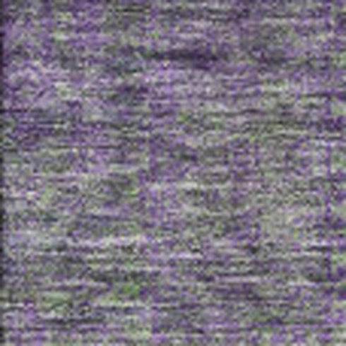5' X 8' Fern Green And Purple Floral Washable Area Rug With UV Protection