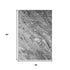 5' X 8' Gray And Ivory Abstract Washable Area Rug With UV Protection