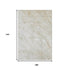 9' X 12' Ivory And Beige Abstract Washable Area Rug With UV Protection