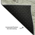 9' X 12' Taupe And Ivory Abstract Washable Area Rug With UV Protection