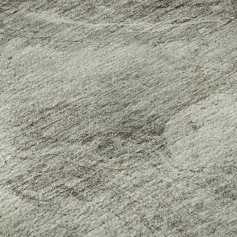 9' X 12' Taupe And Ivory Abstract Washable Area Rug With UV Protection
