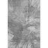 5' X 8' Gray And Ivory Abstract Washable Area Rug With UV Protection