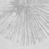 5' X 8' Gray And Ivory Abstract Washable Area Rug With UV Protection