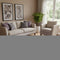 8' Eggplant And Ivory Abstract Washable Round Rug With UV Protection