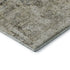 8' Taupe Beige And Gray Abstract Washable Round Rug With UV Protection