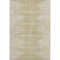 8' X 10' Beige And Ivory Abstract Washable Area Rug With UV Protection