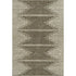 5' X 8' Coffee And Ivory Abstract Washable Area Rug With UV Protection