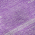 5' X 8' Lavender And Ivory Abstract Washable Area Rug With UV Protection