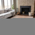 8' X 10' Salmon And Ivory Abstract Washable Area Rug With UV Protection
