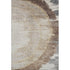 5' X 8' Brown Ivory And Gray Woodland Lodge Washable Area Rug With UV Protection