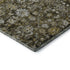 5' X 8' Coffee Ivory And Gold Oriental Washable Area Rug With UV Protection