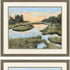 Set Of Two Low County Estuary Brown Framed Wall Art