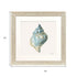 Coastal Bliss IV Distressed White Framed Wall Art