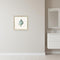 Coastal Bliss IV Distressed White Framed Wall Art